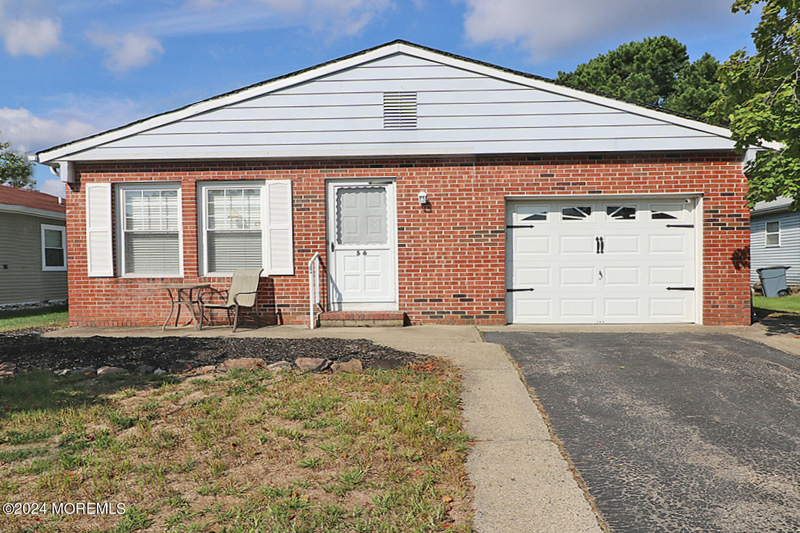 front view of a house