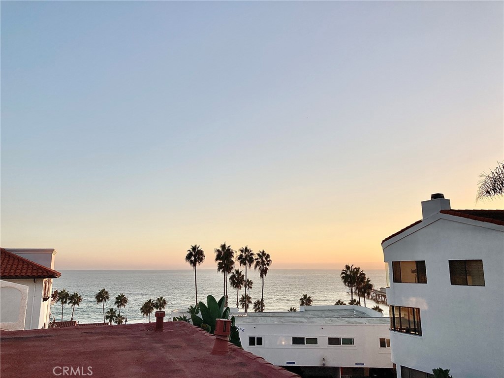 a view of a house with a terrace