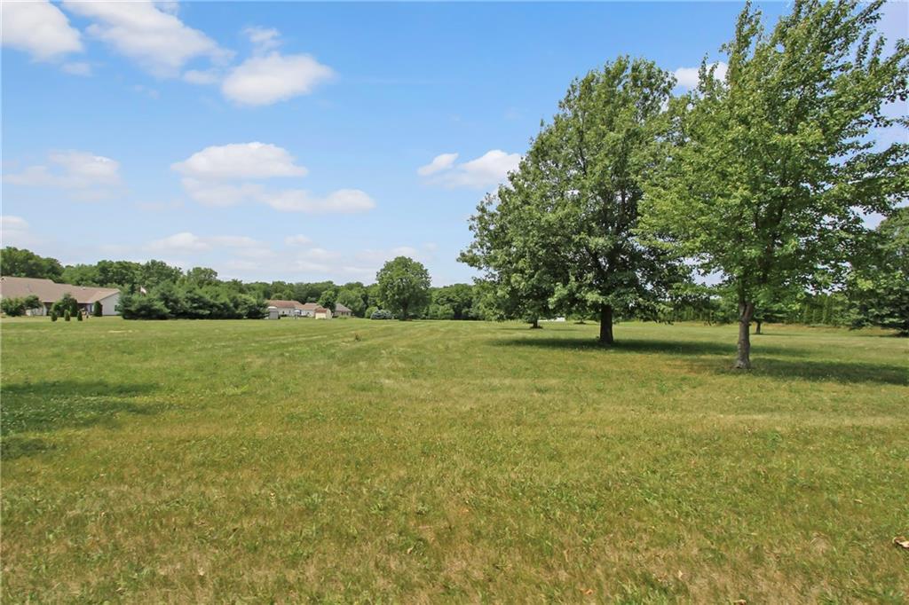 a view of a green field