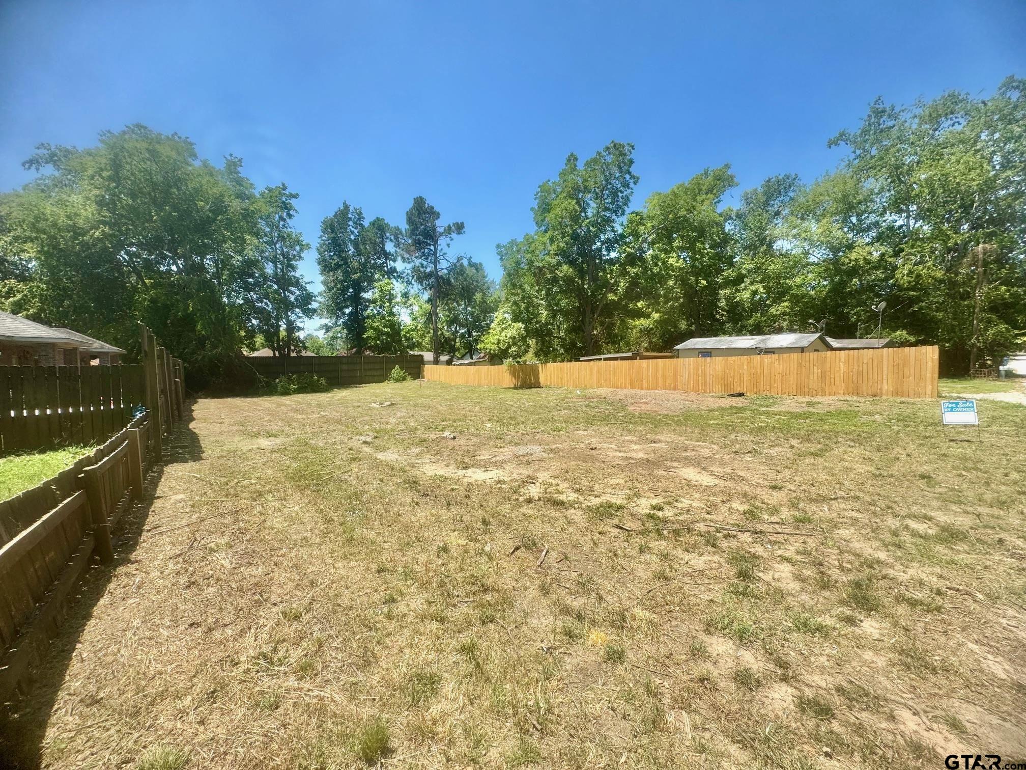 a view of an outdoor space and yard