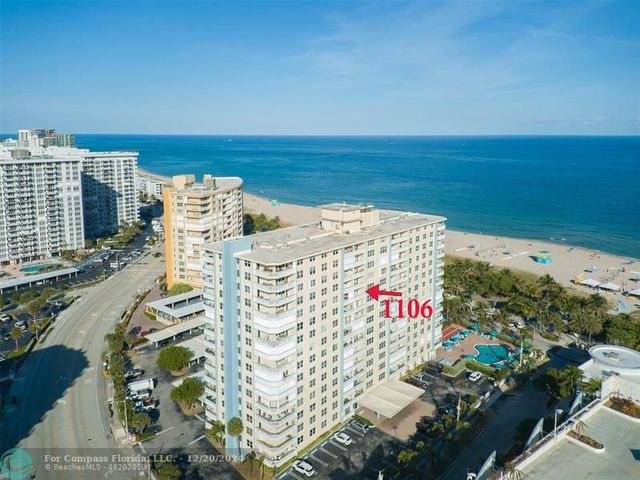 $395,000 | 305 North Pompano Beach Boulevard, Unit 1106 | Beach