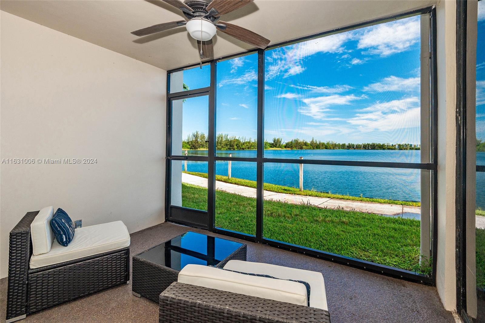 a living room with couch