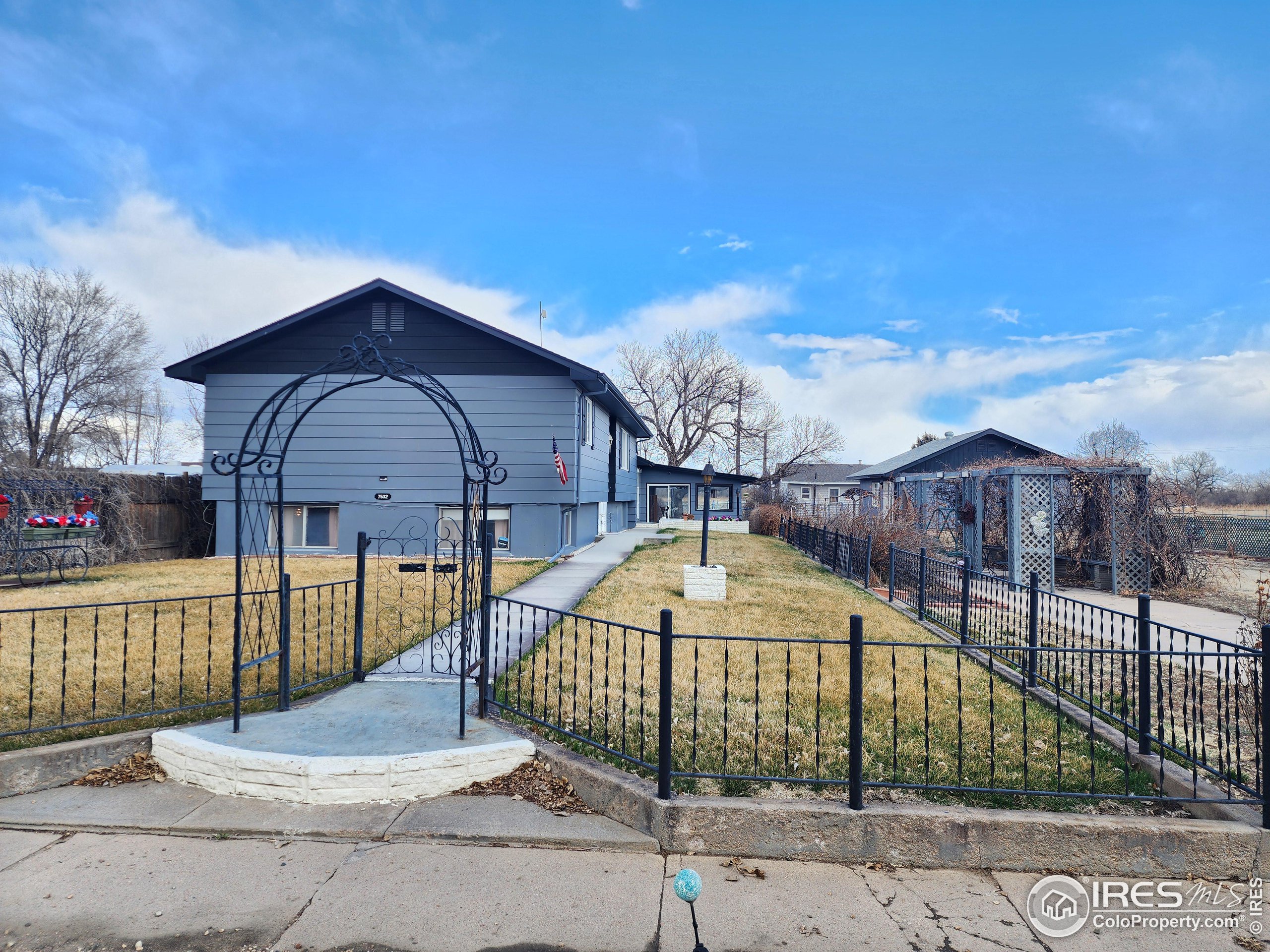 a view of outdoor space and yard