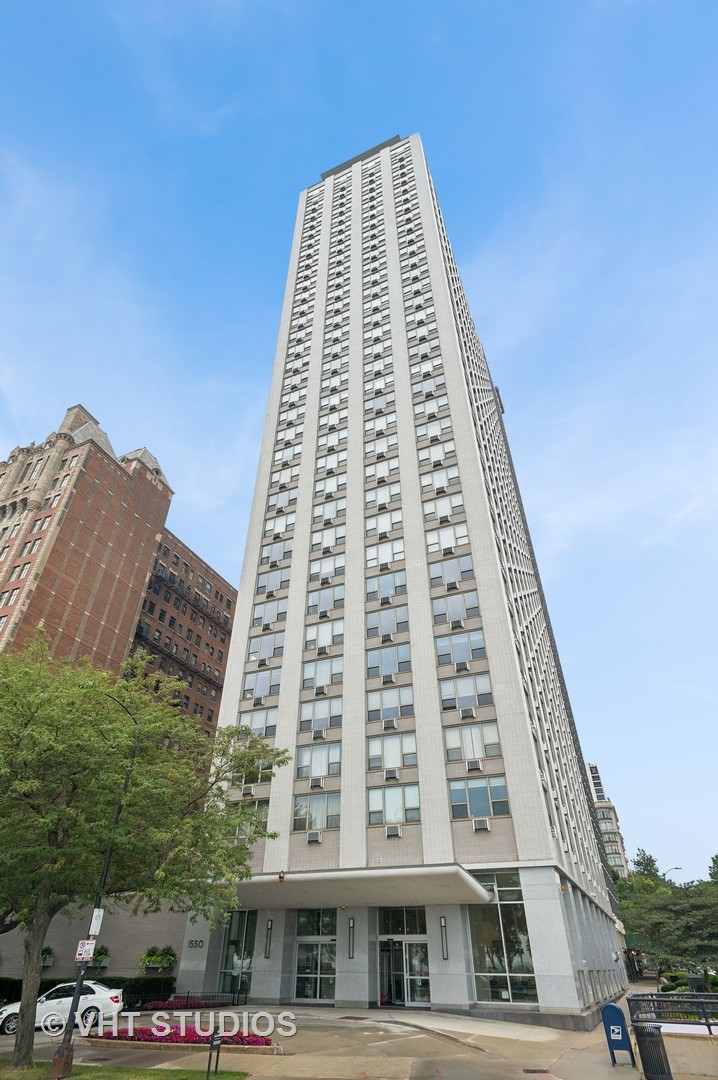 front view of a large building