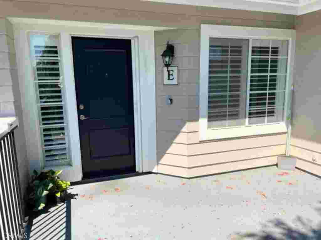 a view of a entryway door of the house