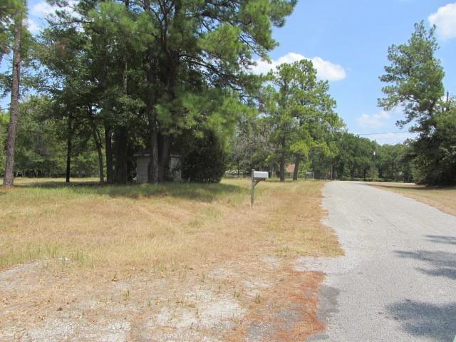 a view of outdoor space with trees