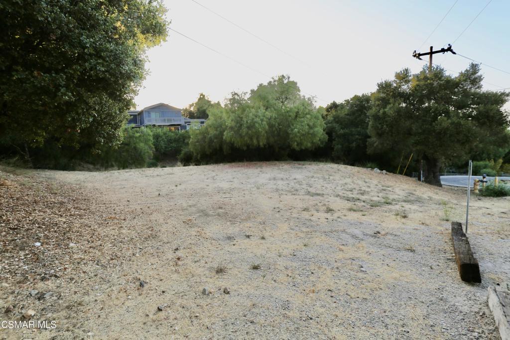 a view of backyard with outdoor space