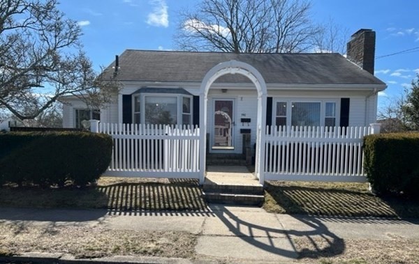 a view of a house with a deck