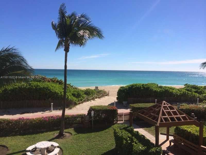 a view of a ocean from a balcony