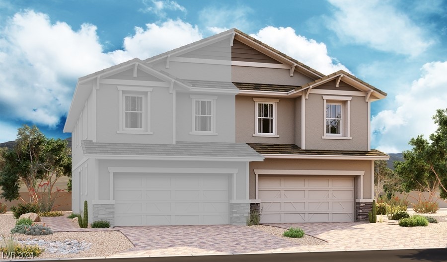 Ironwood Plan ~ Elevation B ~ Rendering