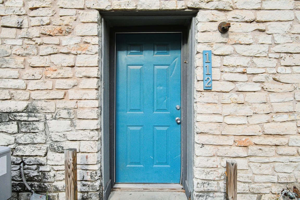 close up of door