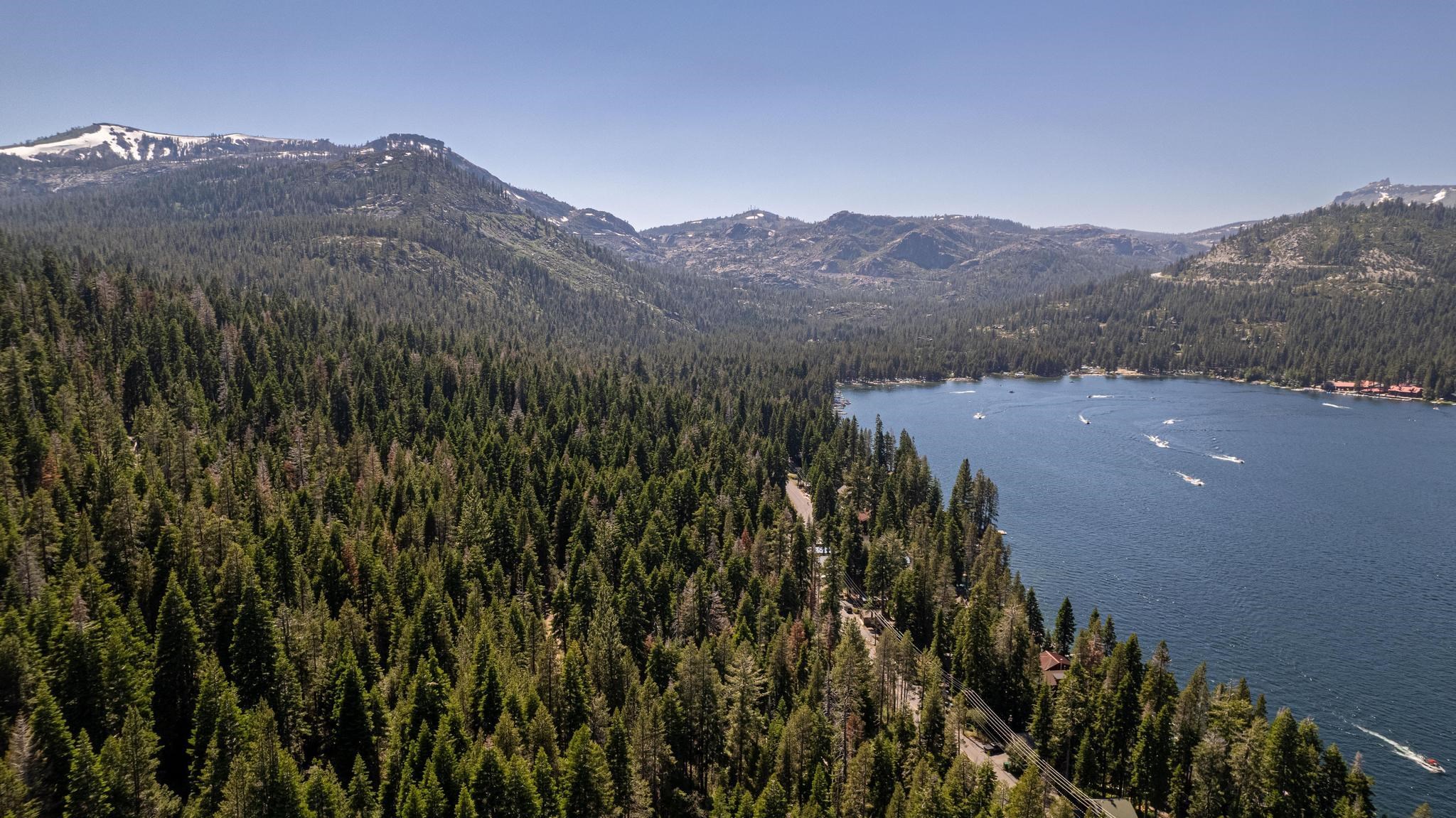 a view of a mountain in the distance