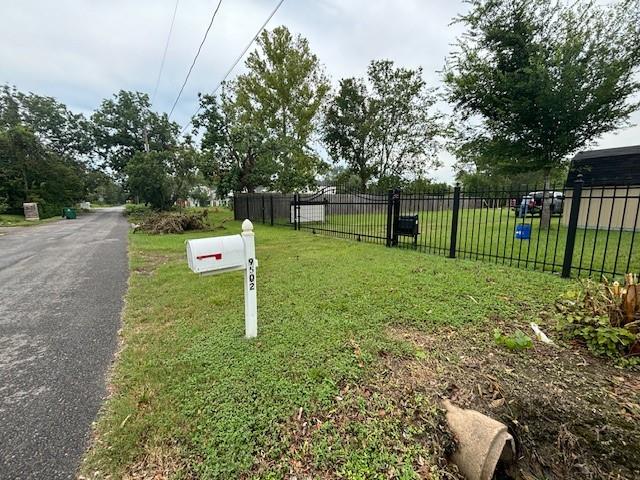 Front view Electric Gate.