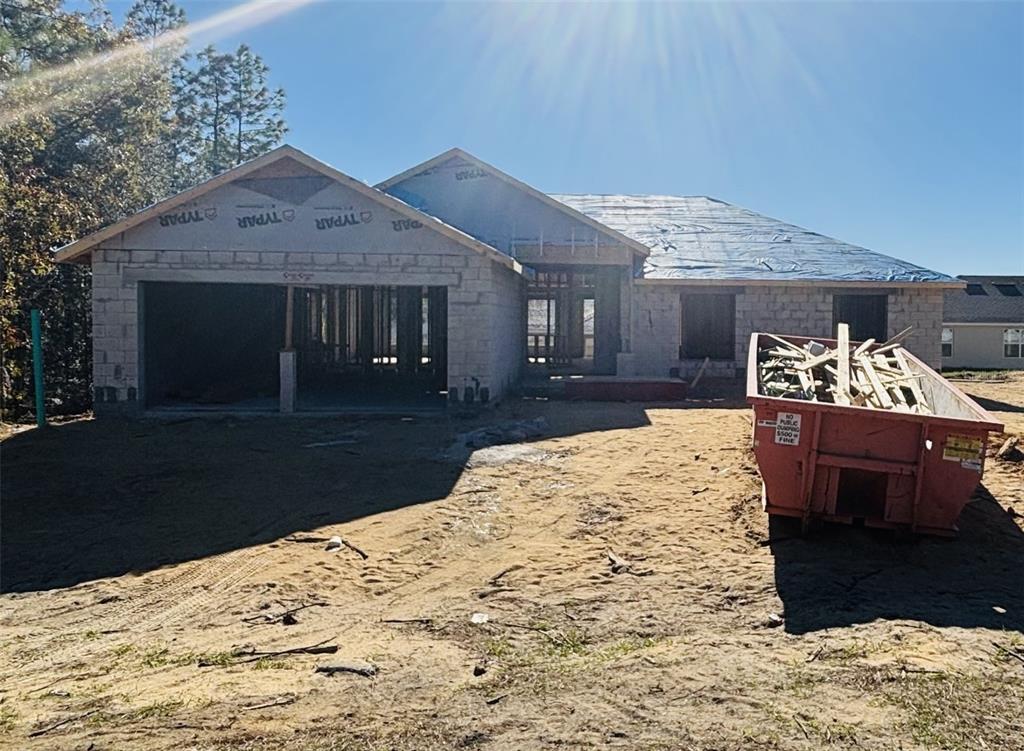 a front view of house with yard