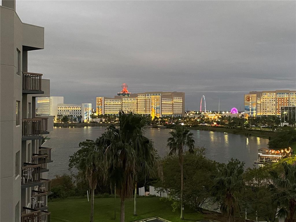 View from your balcony. 