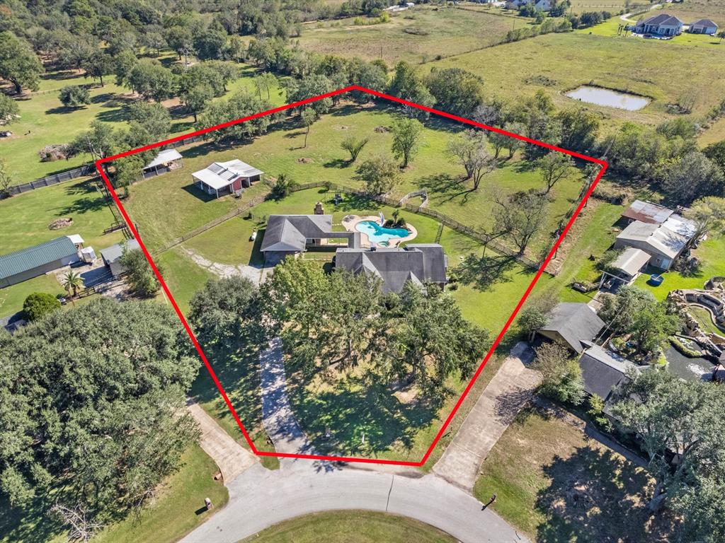 3 Acre Cypress Retreat in Cypress Hills, just off KZ road and minutes from the new Tomball ISD schools