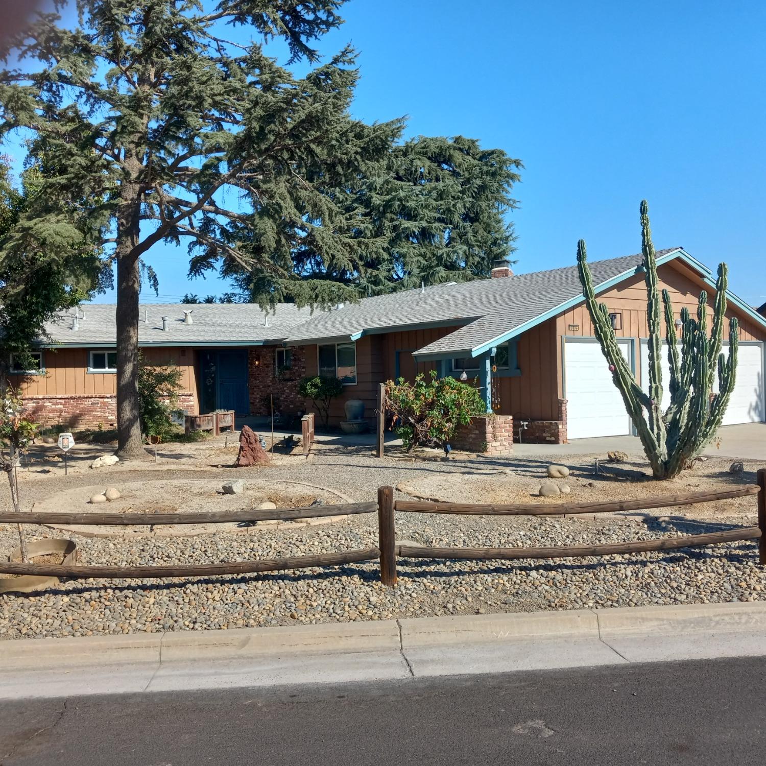 front view of a house with a porch