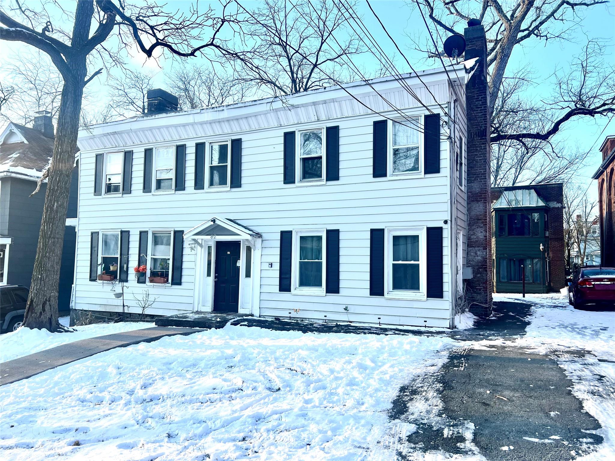 front view of a house