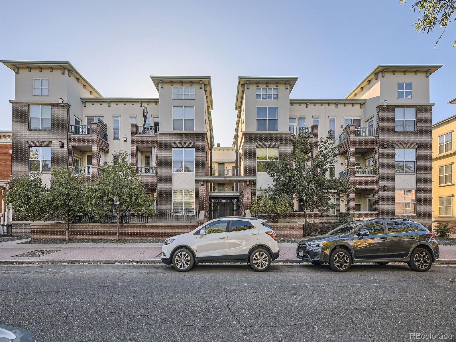 a car parked in front of a house