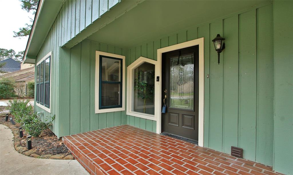 a view of front door of a house