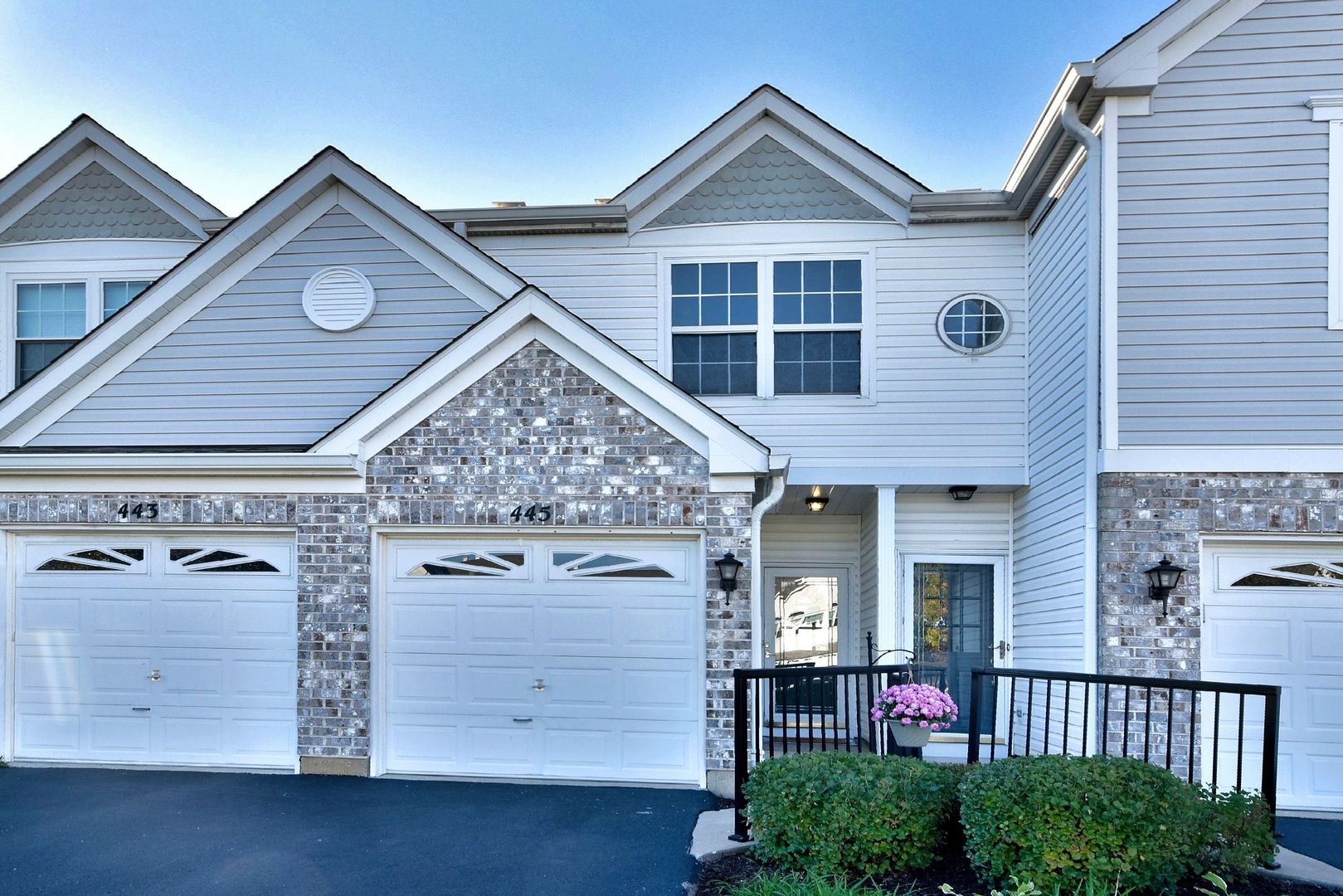 front view of a house with a porch