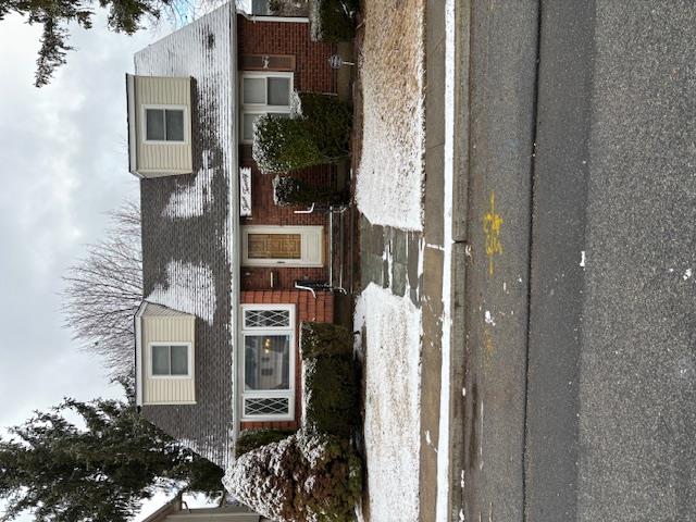 View of new england style home