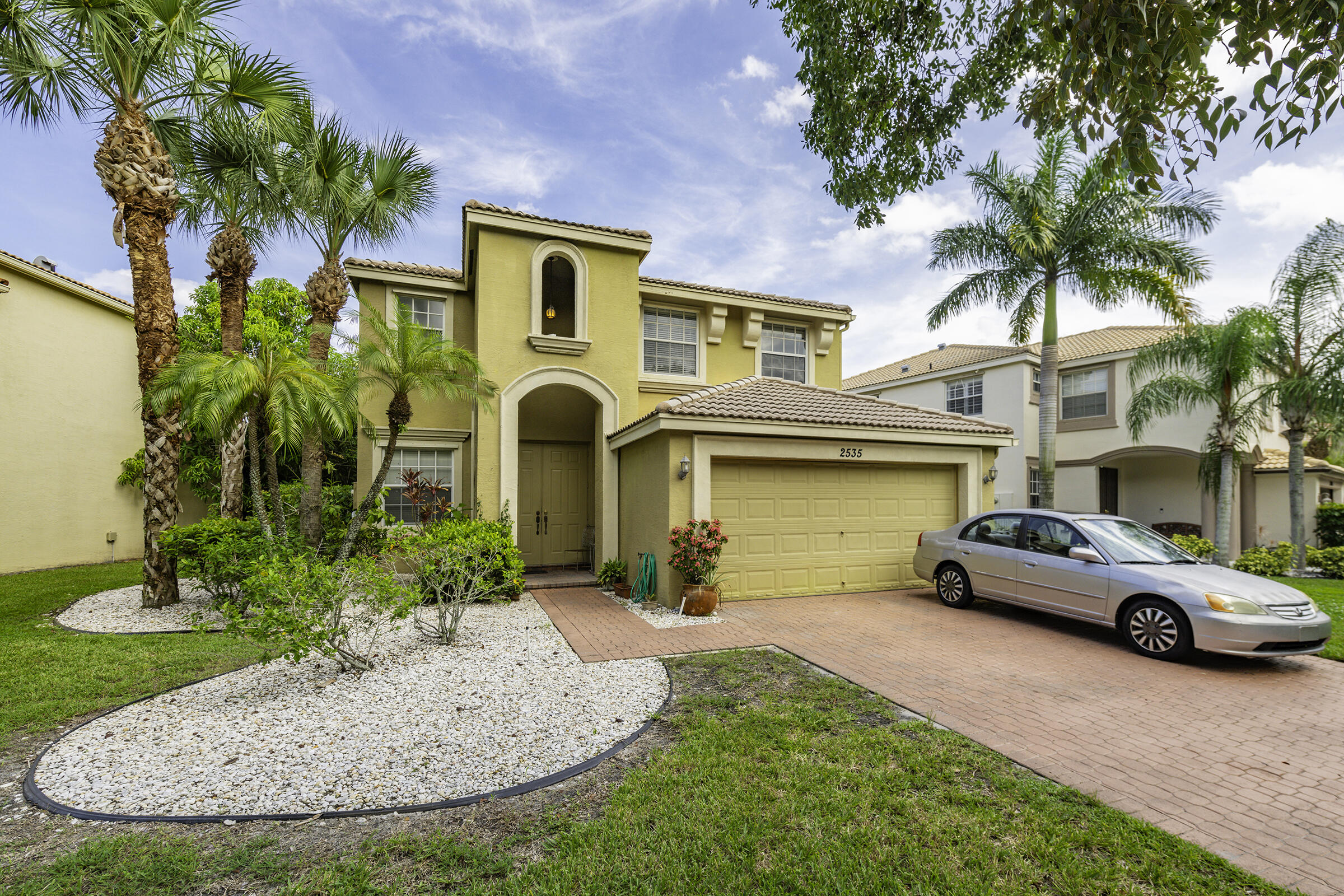 Front of the house