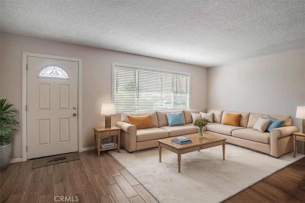 **Virtually Staged Living Room