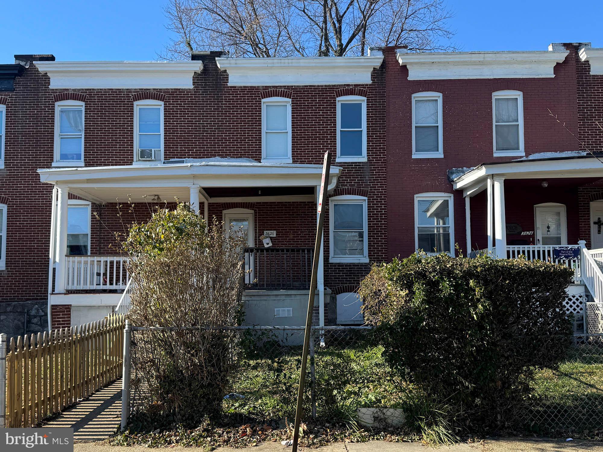 front view of a house