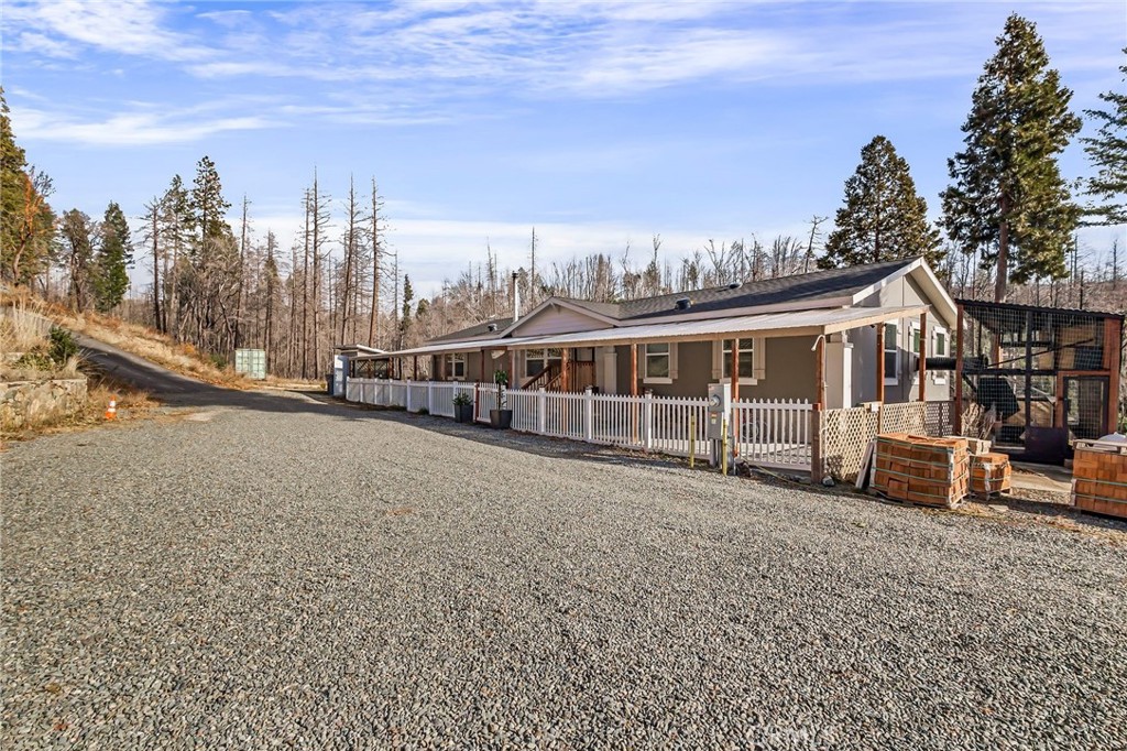 a view of a house with a roof deck