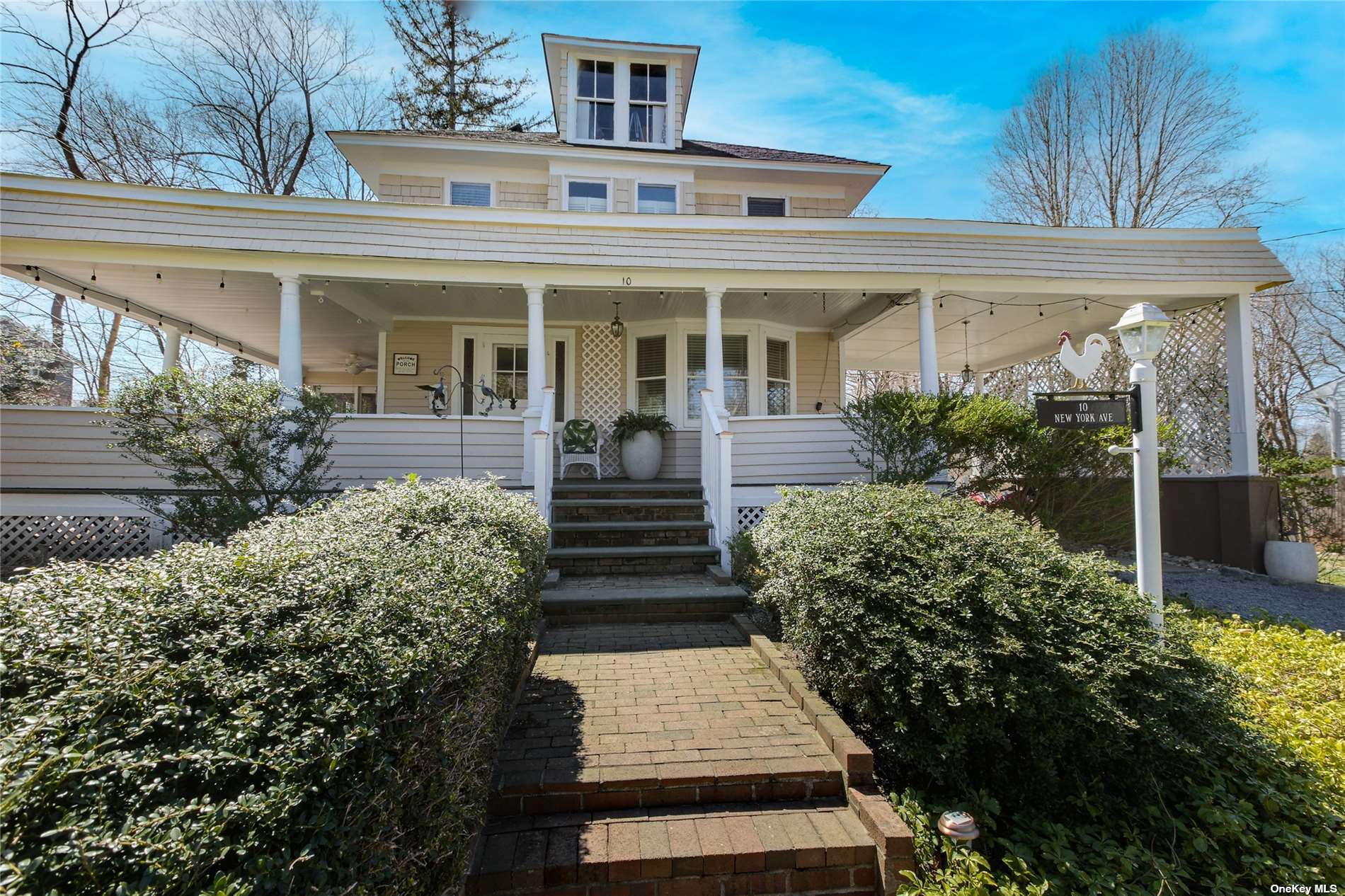 front view of a house