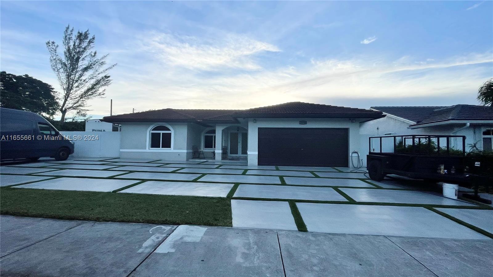 a view of house and outdoor space