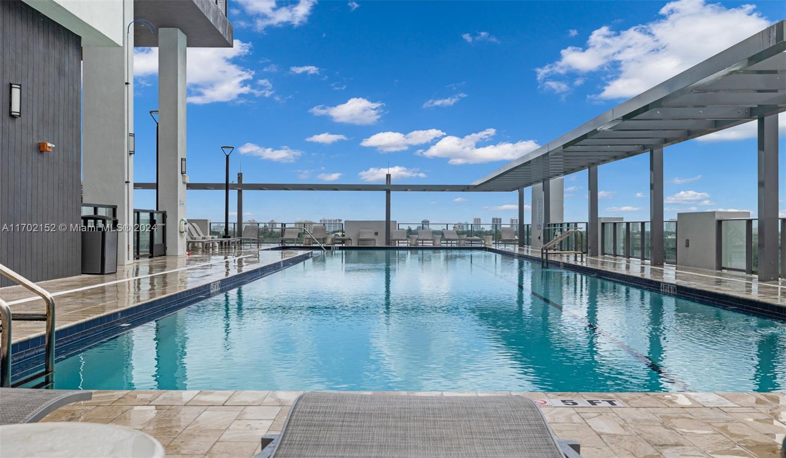 a view of a swimming pool