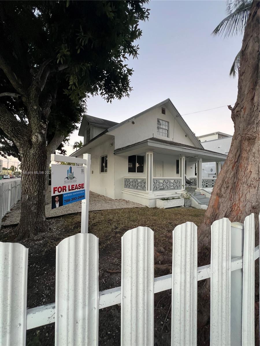 a front view of house with yard