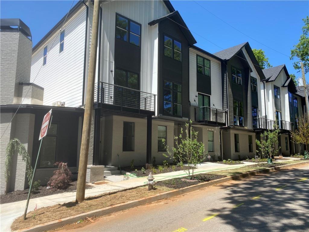 a view of street along with house