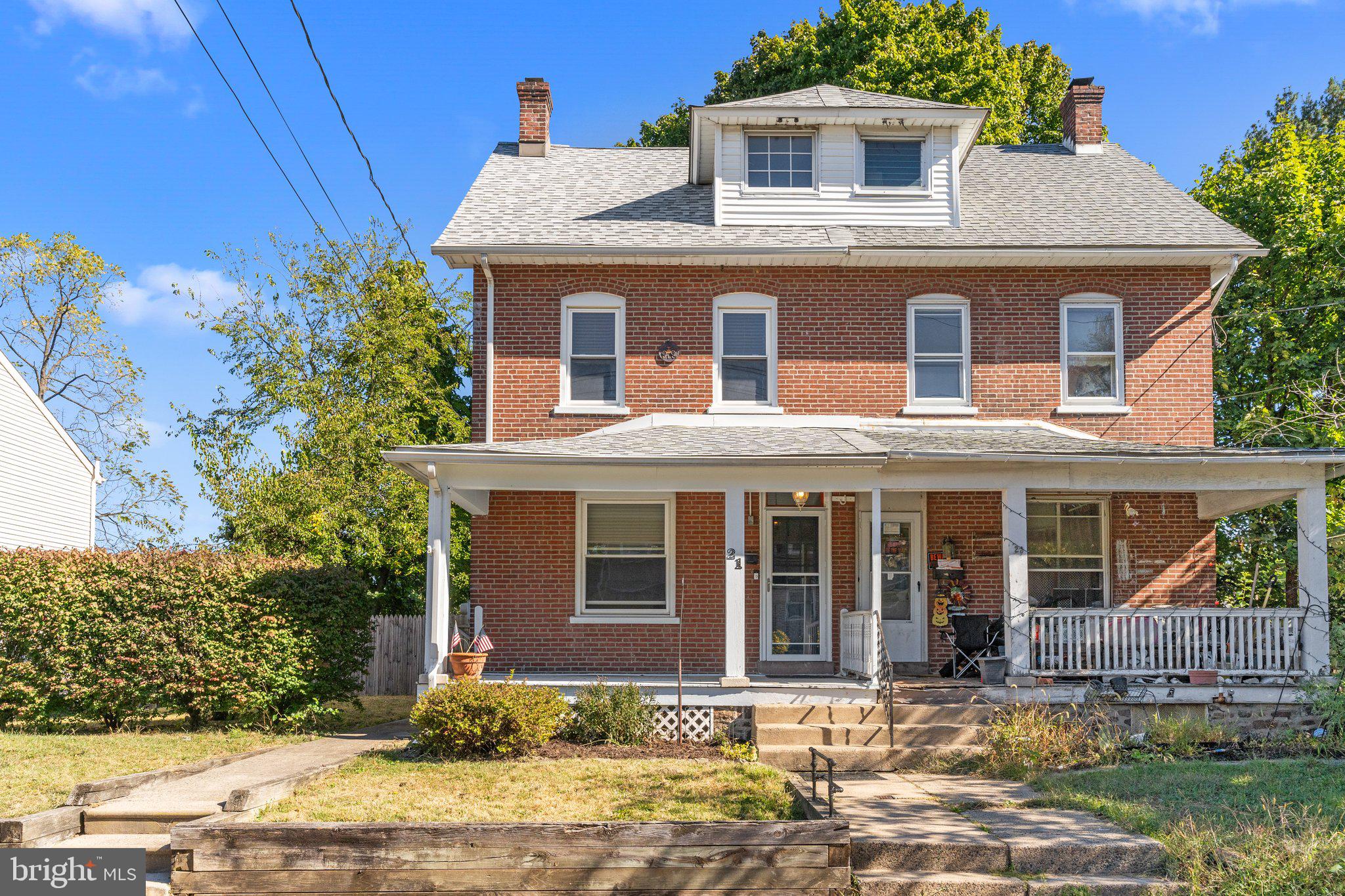 front view of a house