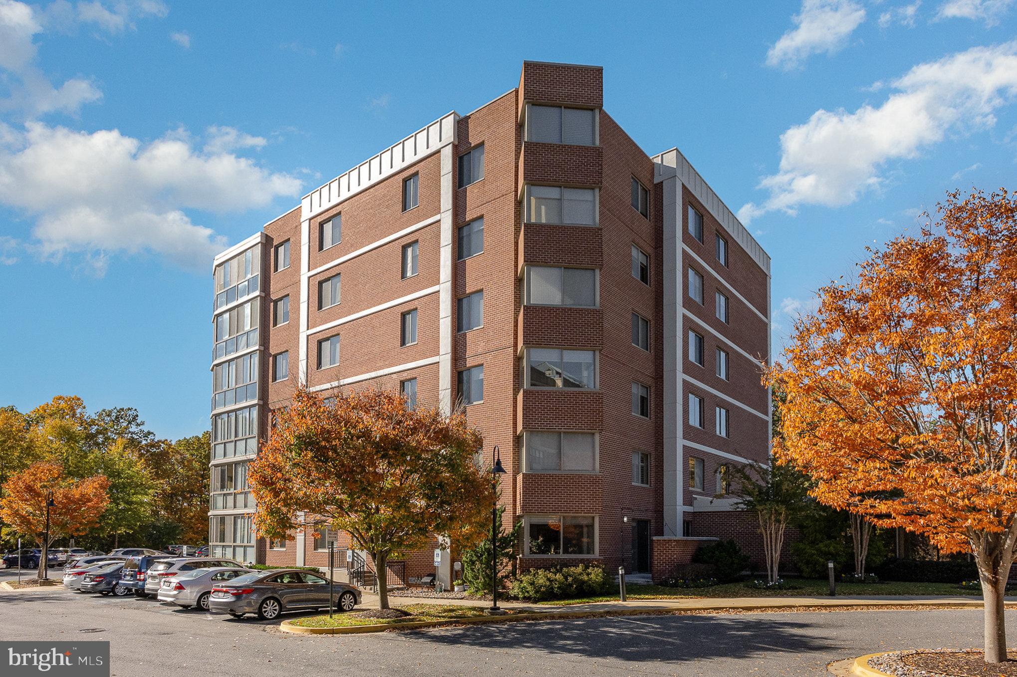 a front view of a building