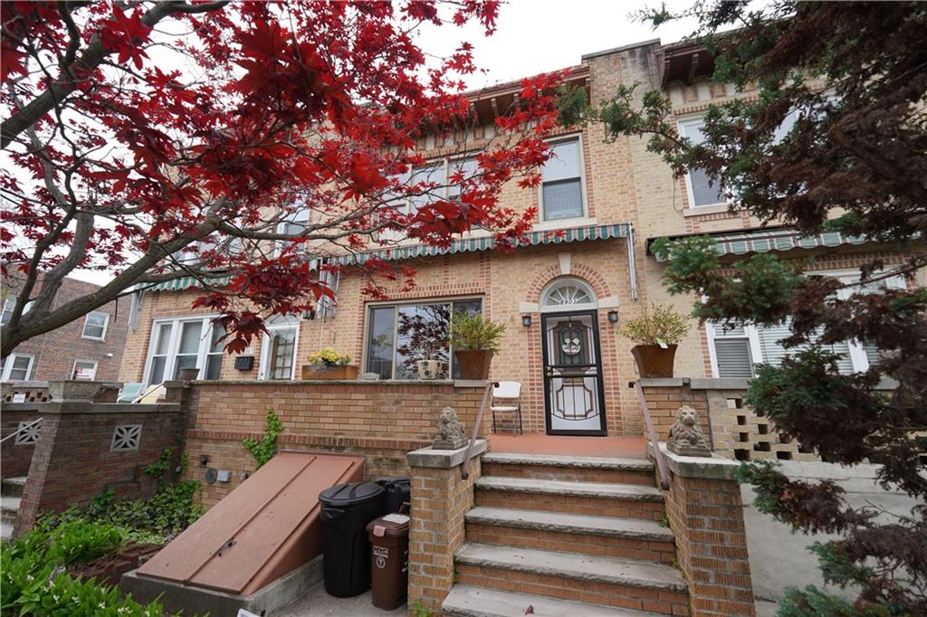 a front view of house with street