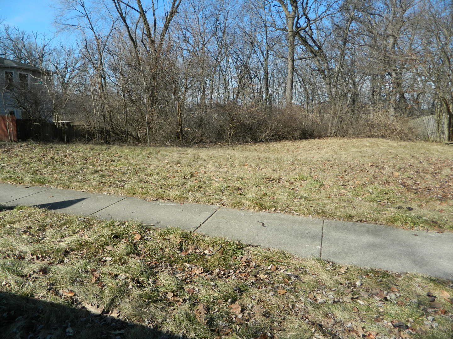 a view of dirt yard