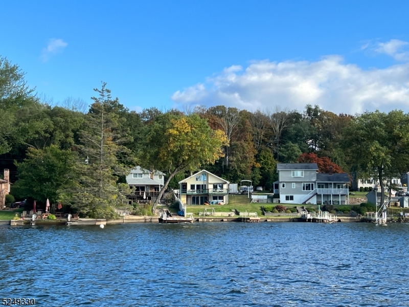 a view of a town with houses