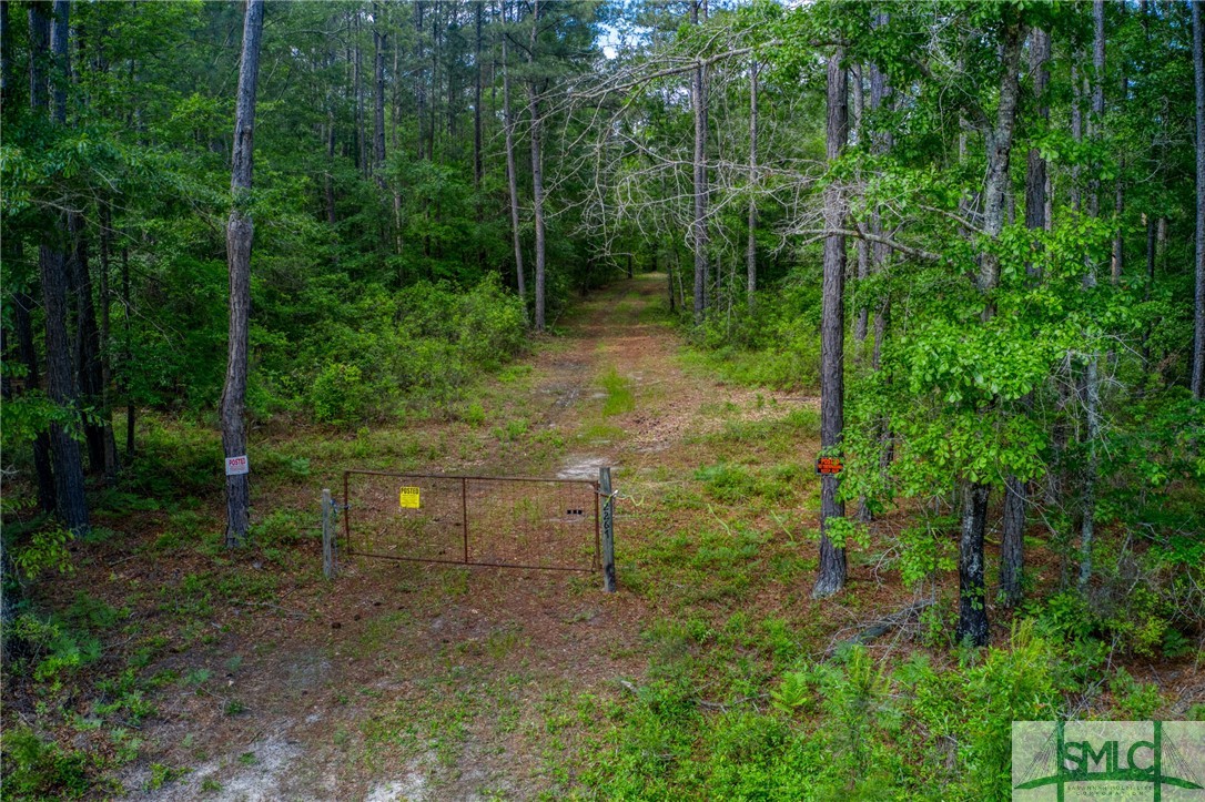 Driveway entrance