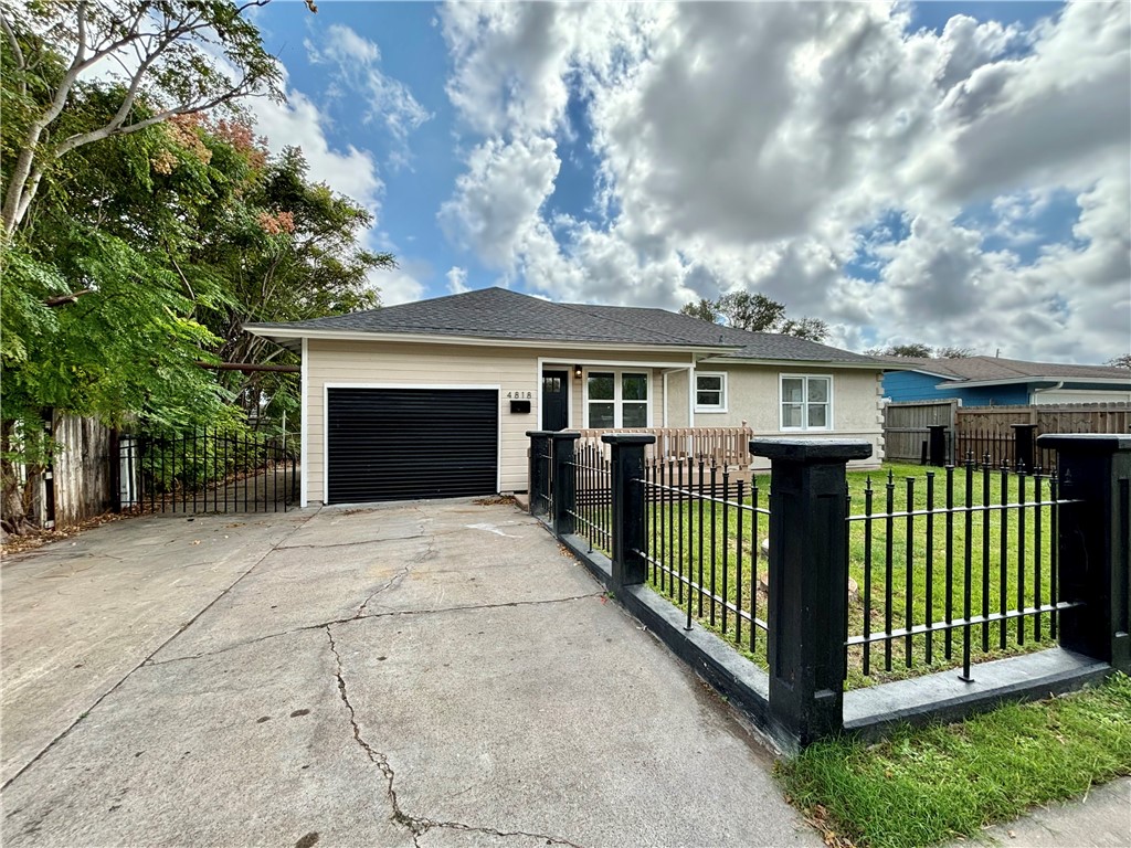 a front view of a house having yard