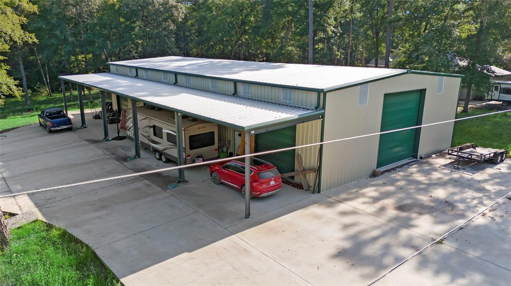 a view of outdoor space with seating area