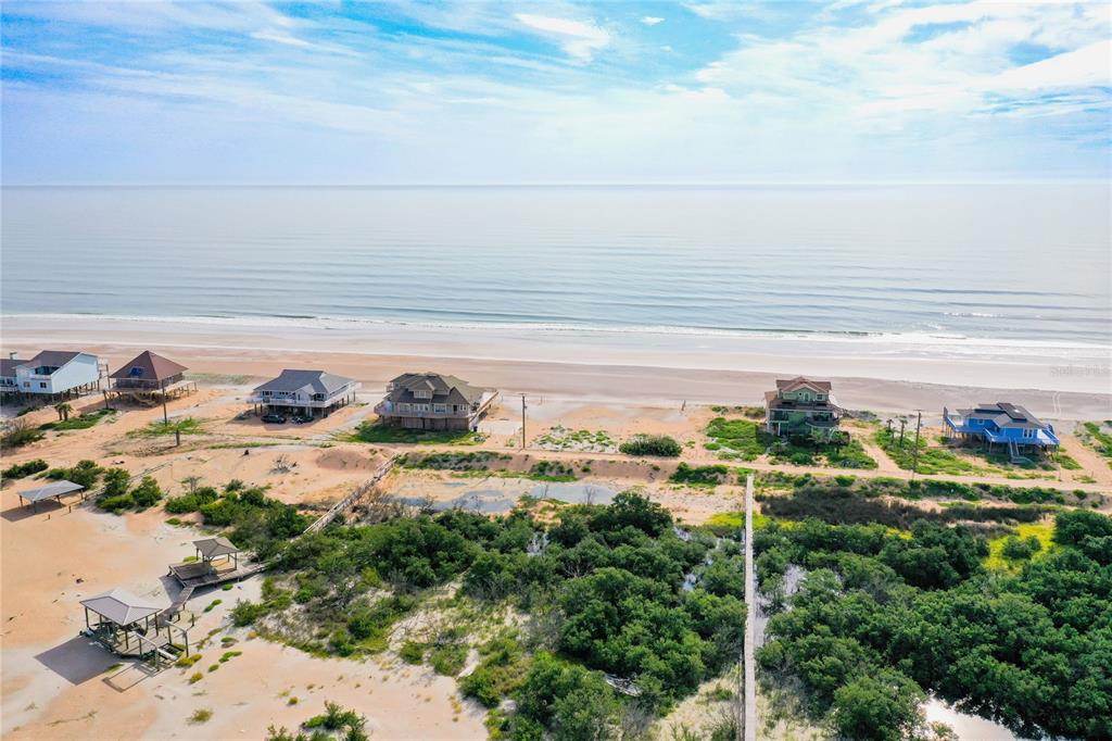 a view of beach and ocean