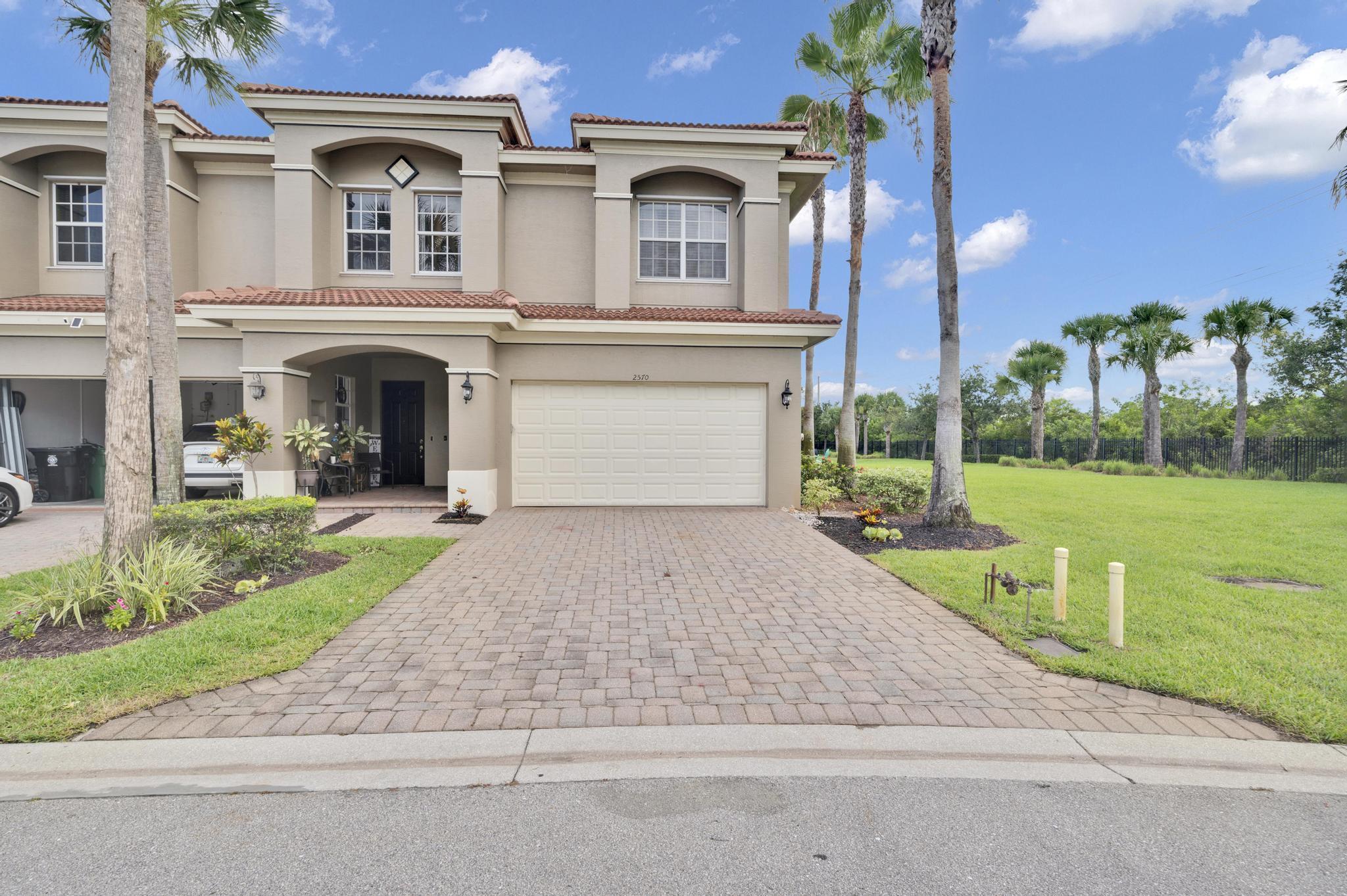 front view of house with a yard