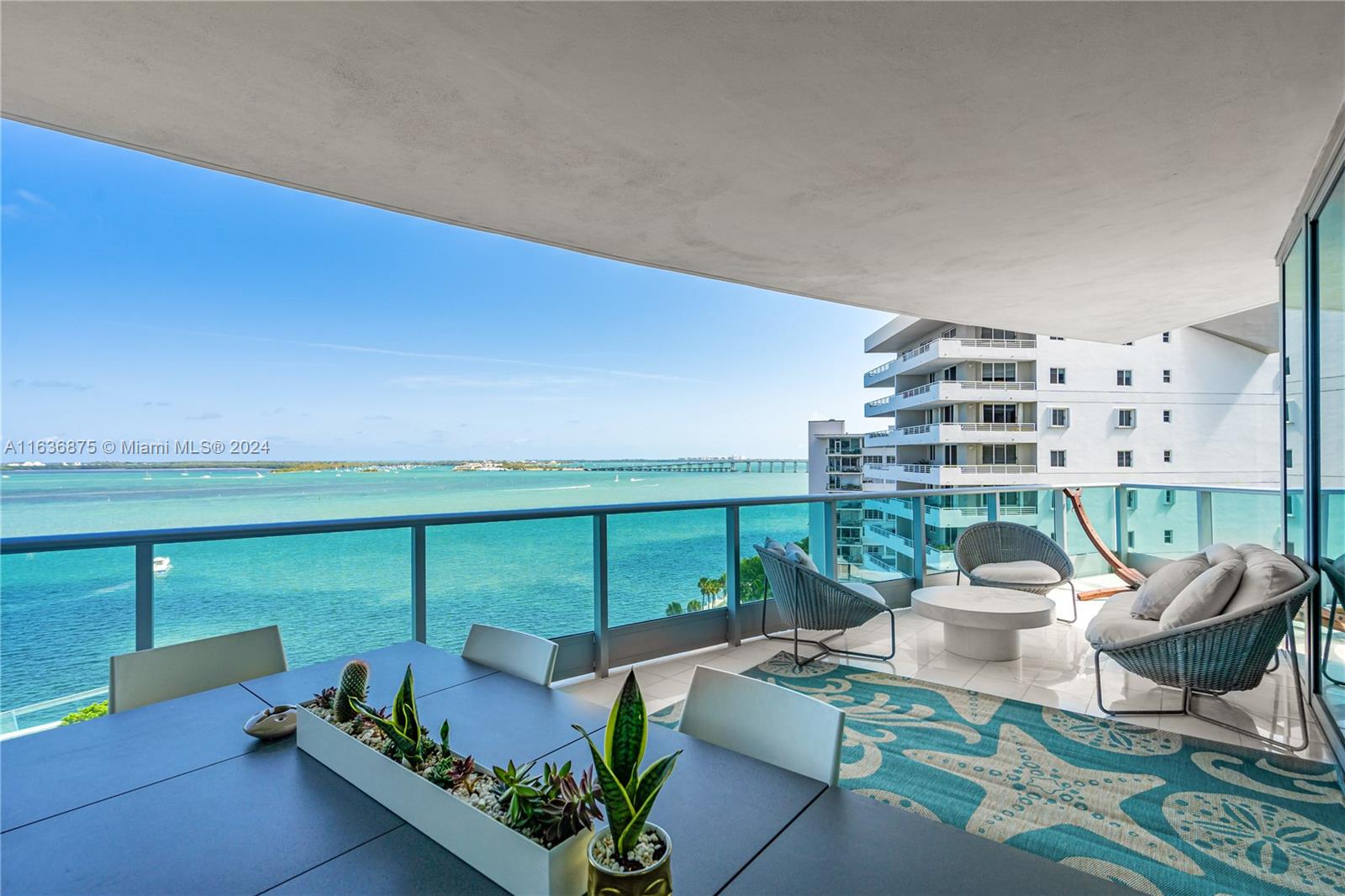 a outdoor living space with furniture and garden view