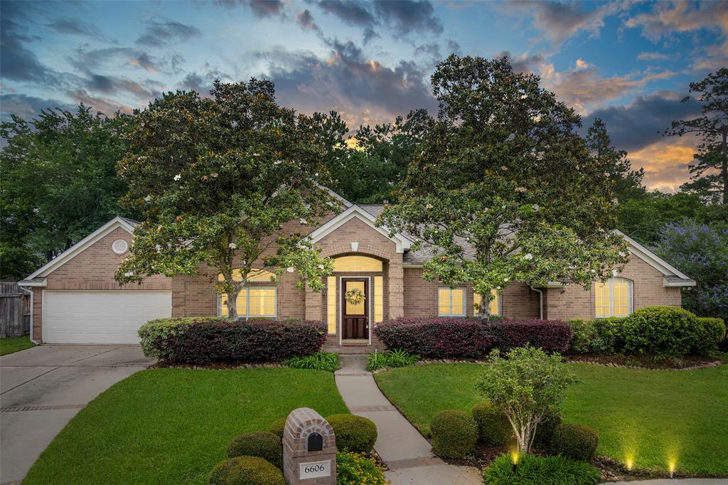 Welcome to the all brick, one story patio home, convenient to Champions Golf Course.