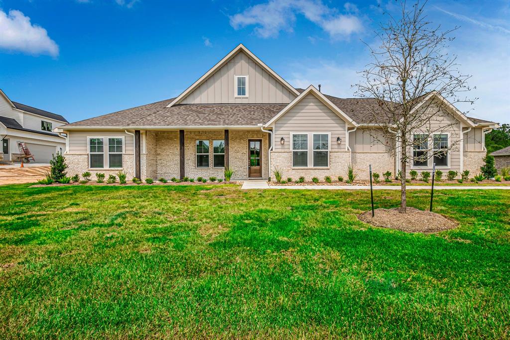 New home on over 1 acre built by Gracepoint Homes.