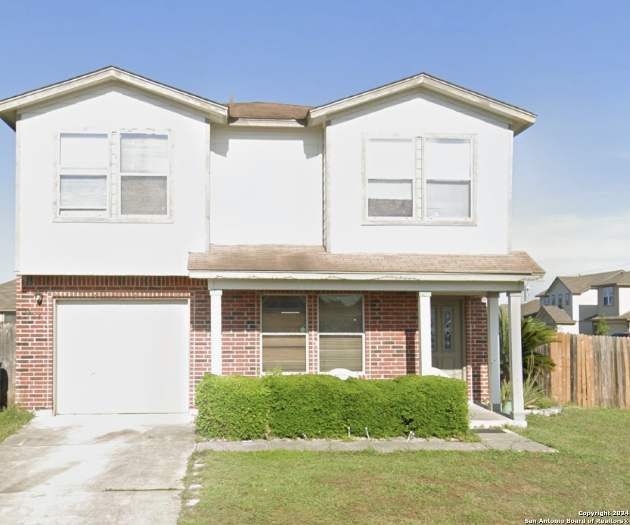 front view of a house