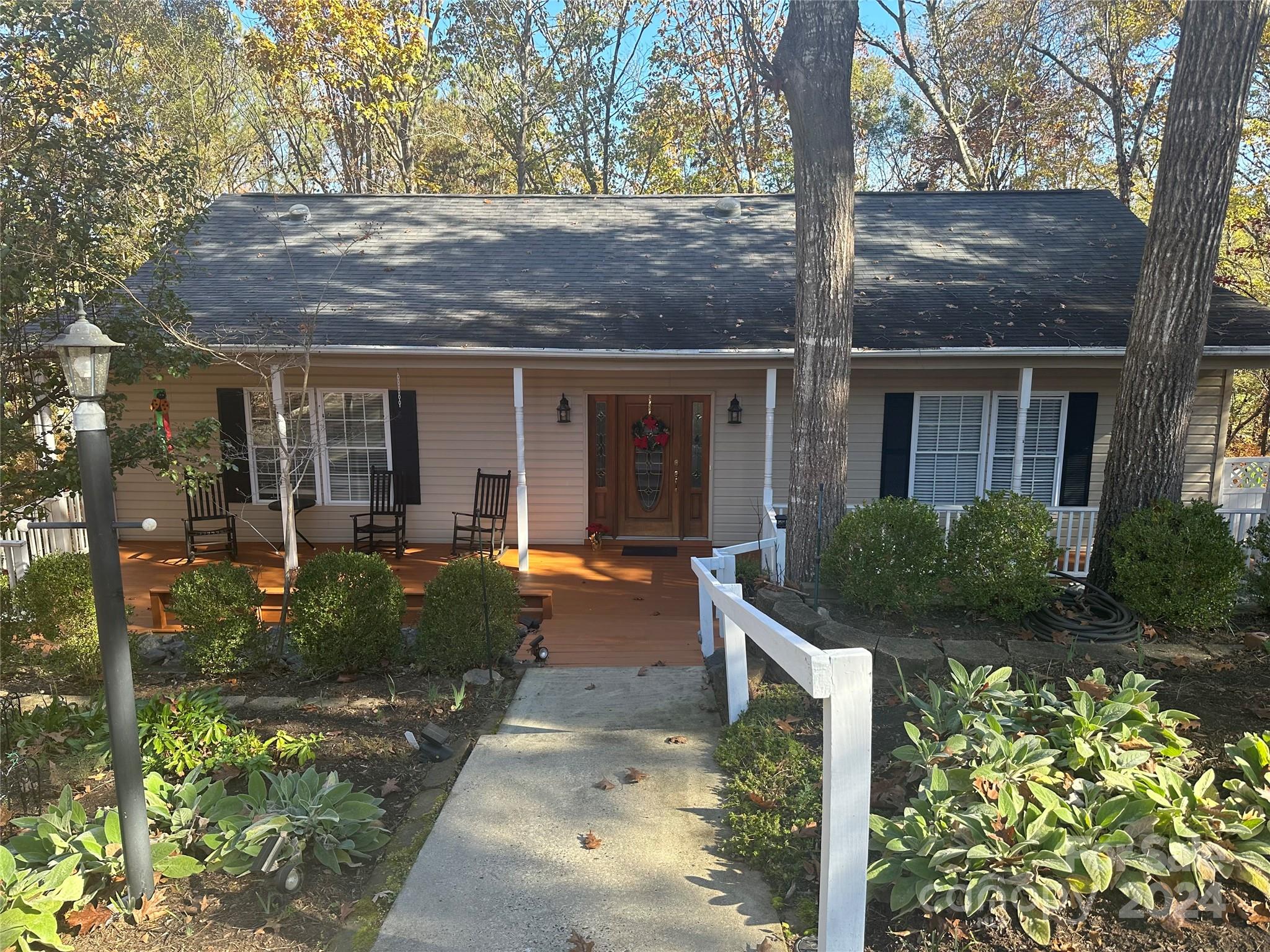 front view of house with a yard